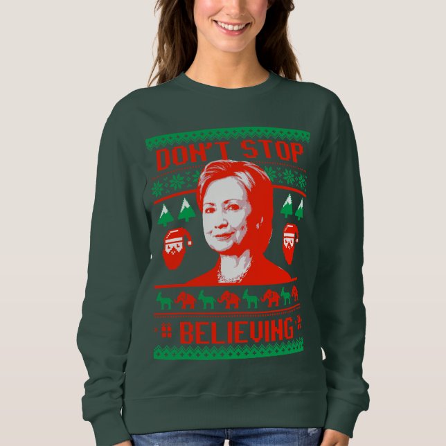 Hillary jul - inte stoppa att tro - tee shirt (Framsida)