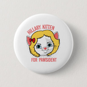 Hillary kattunge för Pawsident Knapp