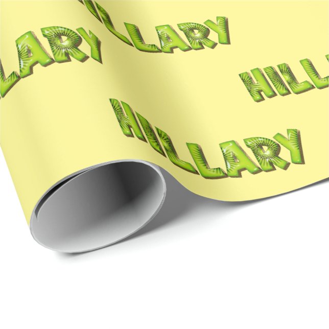 Hillary Kiwi Fruit Geschenk papier Geschenkpapier Presentpapper (Rullad Hörn)