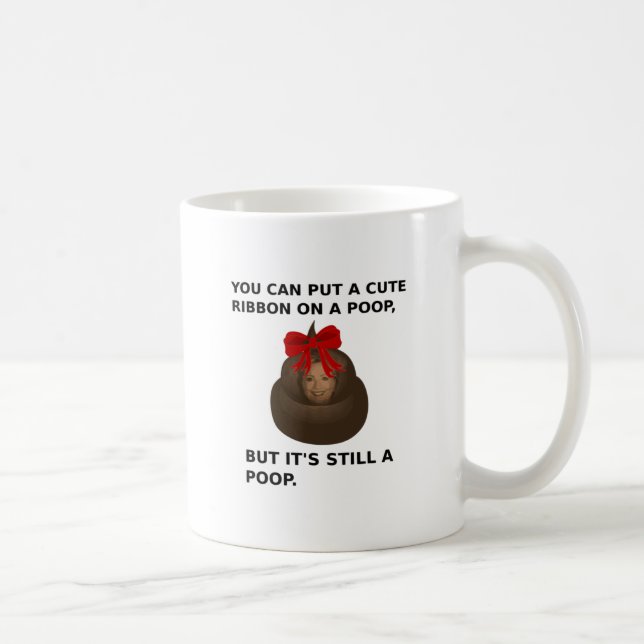 Hillary Poop Kaffemugg (Höger)