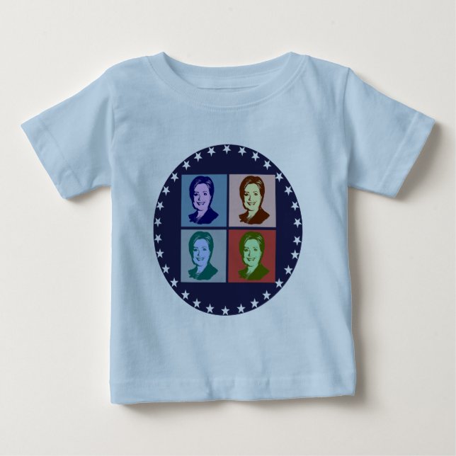 HILLARY POPKONST 2016 T-SHIRT (Framsida)