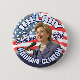 Hillary Rodham Clinton 2016 Knapp
