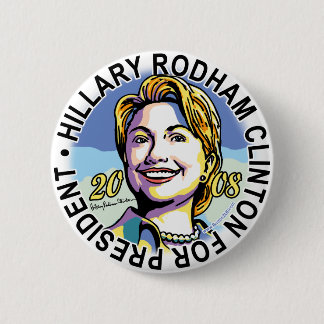 Hillary Rodham Clinton för president knäppas Knapp