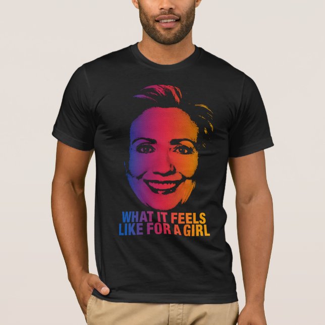 Hillary - rösta den Obama skjortan T Shirt (Framsida)