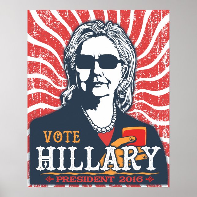 Hillary Shades Poster (Framsidan)