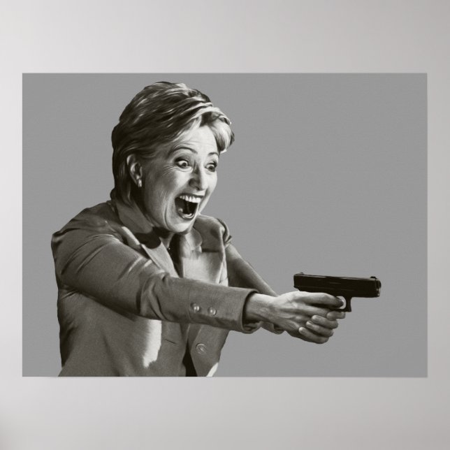 Hillary Shooter Poster (Framsidan)