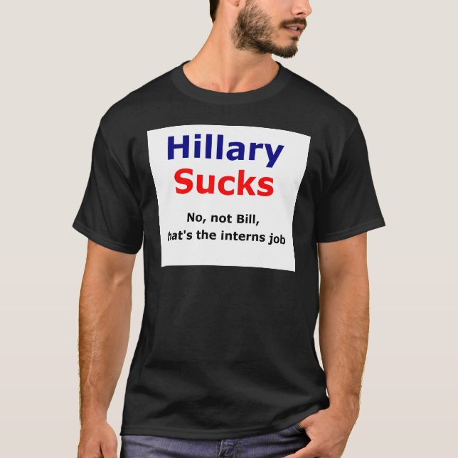 Hillary suger t-shirt (Framsida)