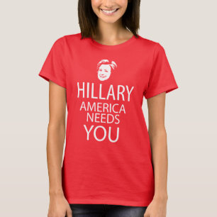 Hillary till president tee shirt