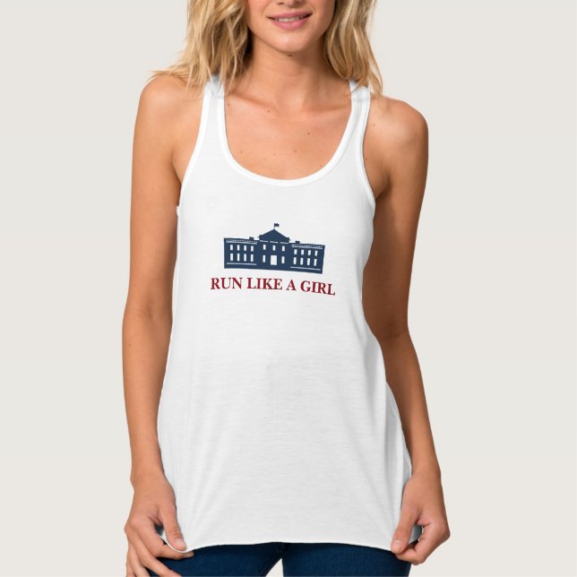 hillary tshir linne med racerback  (Framsida)