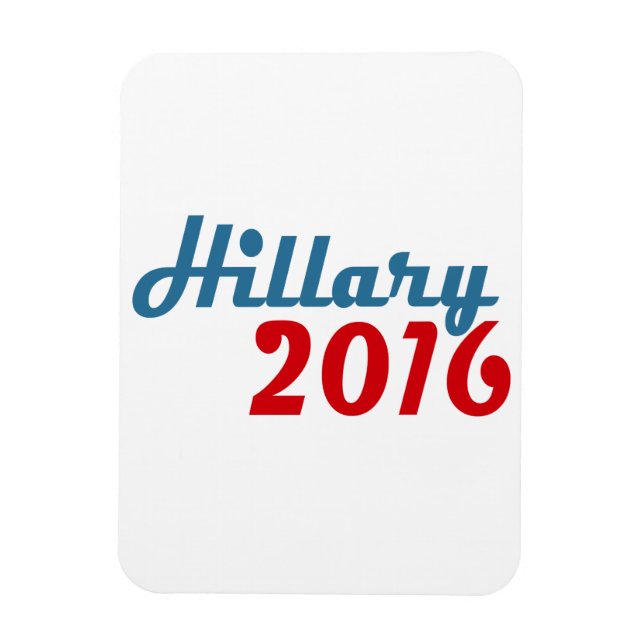 HILLARY TWENTY SEXTEEN.png Magnet (Vertikal)