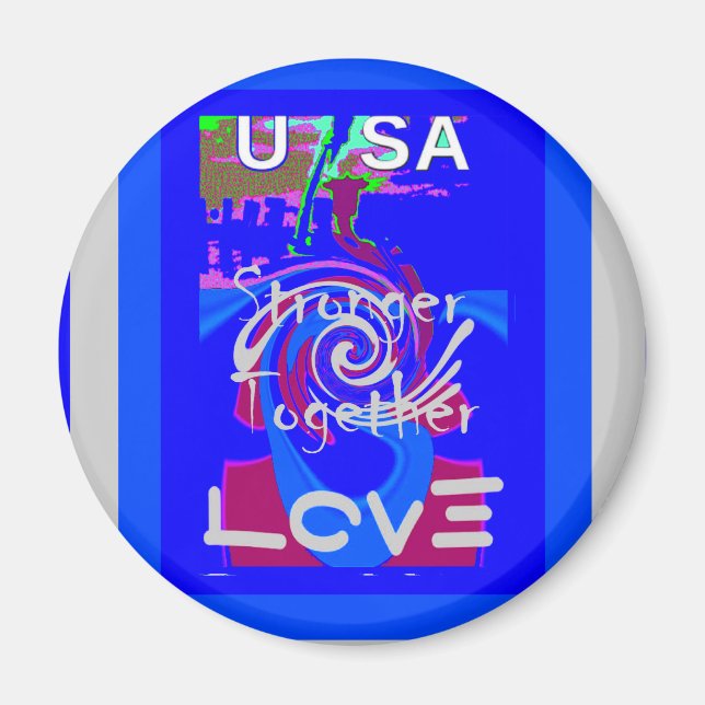 Hillary USA:s president Stronger ToTillsammans-and Magnet (Framsidan)