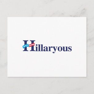Hillaryous Hillary Vykort
