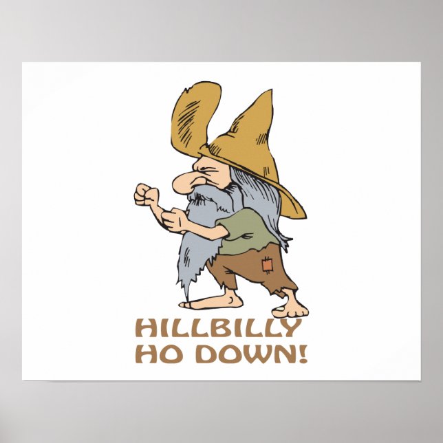 HillBilly Ho Down Poster (Framsidan)
