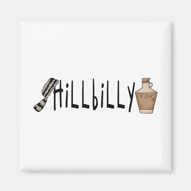 hillbilly magnet (Framsidan)