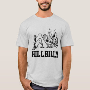 HILLBILLY MANAR KONT-Shirts T Shirt