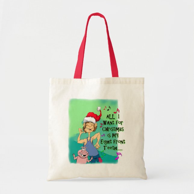 Hillbilly sjunger om mina åtta framtänder tygkasse (Framsidan)