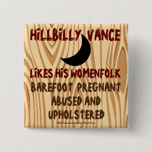 HILLBILLY VANCE LIKTAR KVINNOR GRAVIDA OCH UPHOLST KNAPP