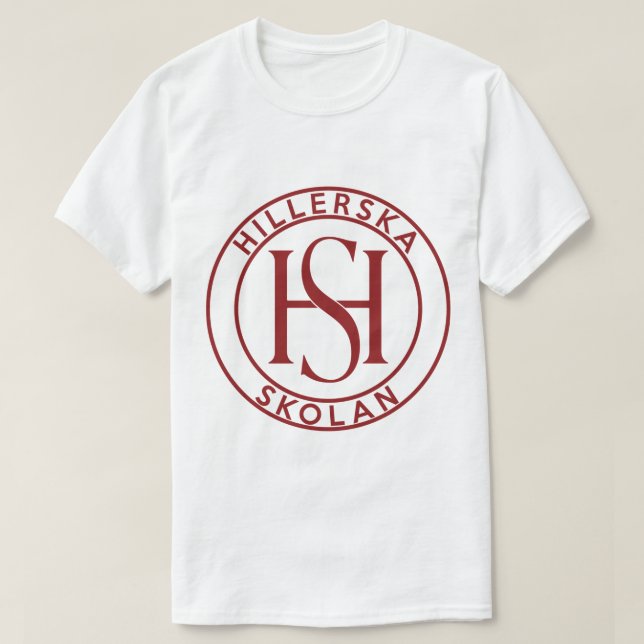 Hillerska GREY HOODIE  T Shirt (Design framsida)