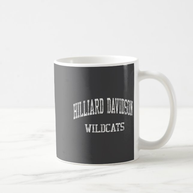 Hilliard Davidson High School Hs Hilliard Oh Vinta Kaffemugg (Höger)