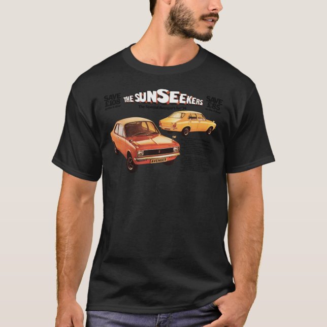 HILLMAN AVENGER SUNSEEKER Classic T-Shirt (Framsida)