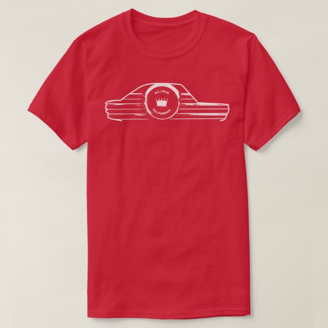 Hillman Imp California 1960-talet British Classic  T Shirt (Design framsida)