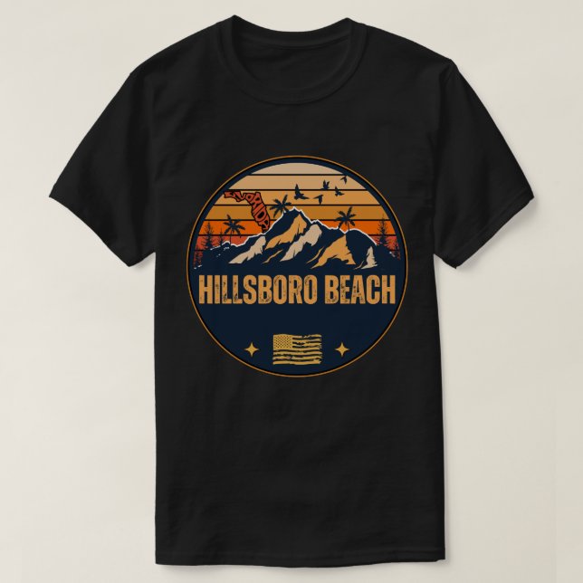 Hillsboro Beach, Florida  T Shirt (Design framsida)