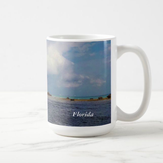 Hillsboro Inlet Light, Anpassningsbar Mugg (Höger)