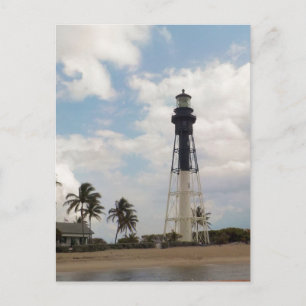 Hillsboro Inlet Light Torn Anpassningsbar Vykort