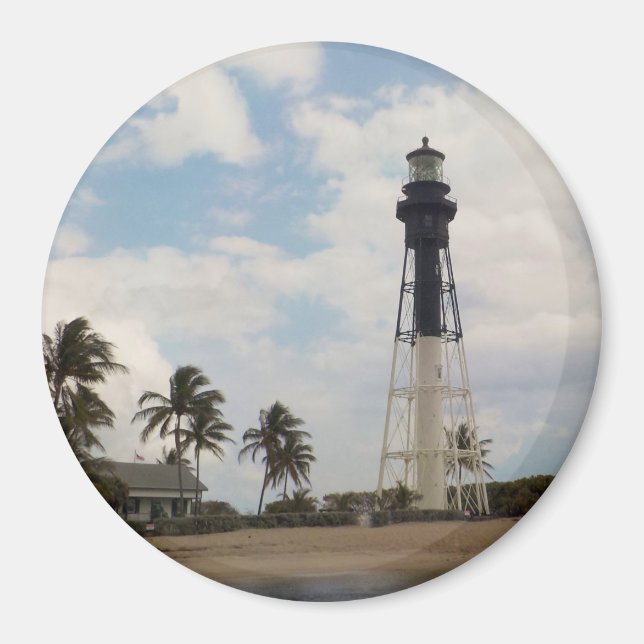 Hillsboro Inlet Lighthouse Magnet (Framsidan)