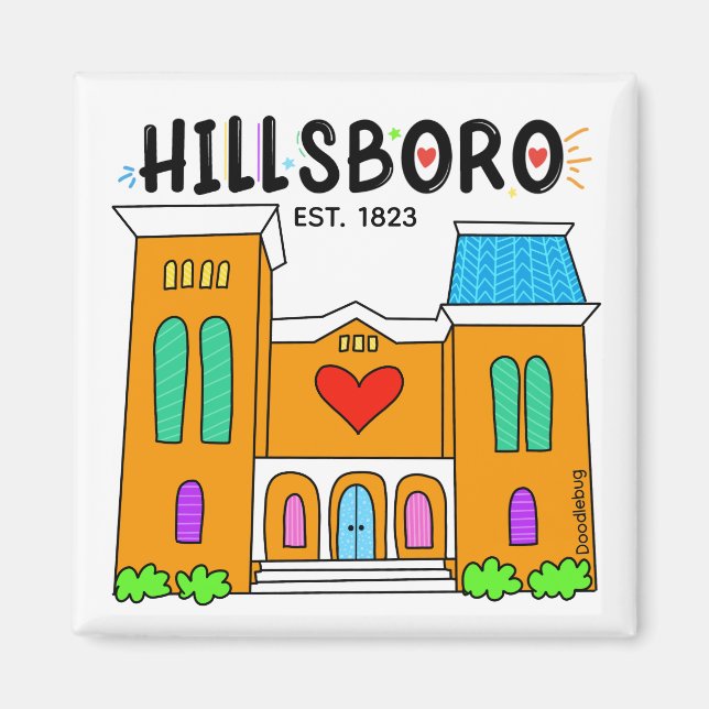 Hillsboro magnet (Framsidan)
