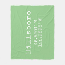 Hillsboro Oregon Latitude Longitud Fleecefilt