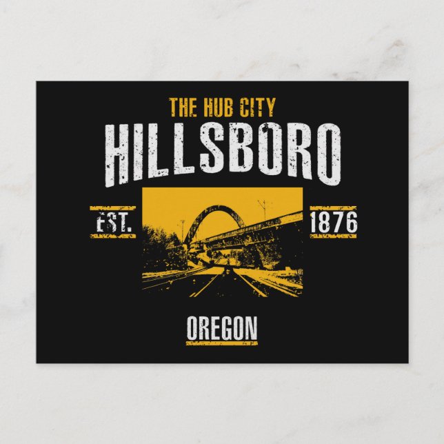 Hillsboro Vykort (Framsida)