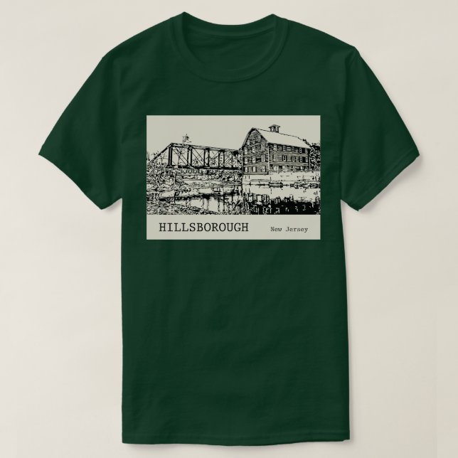 Hillsborough New jersey 1 T Shirt (Design framsida)
