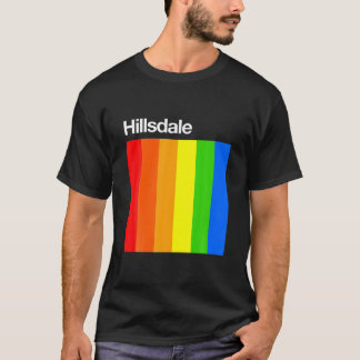 Hillsdale Färg College Universiteten Alumni T Shirt
