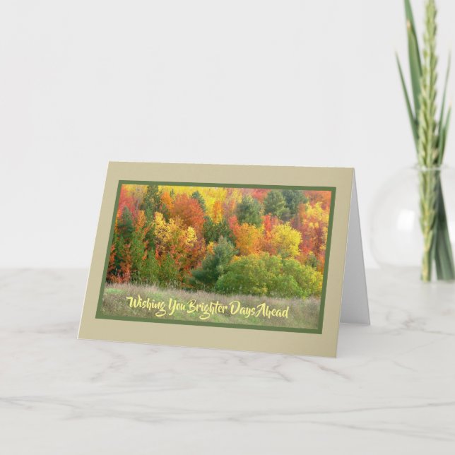 HILLSIDE BURSTST MED HÖGST FÄRG/ÖNSKAT DIG BR KORT (Framsida)