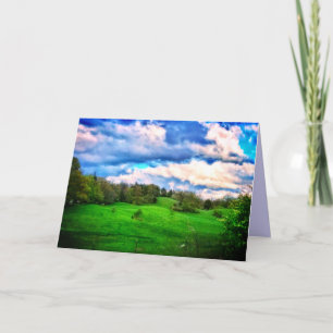 HILLSIDE PASTURE GREETARD CARD KORT