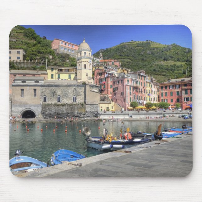 Hillside town Vernazza, Cinque Terre, Liguria Musmatta (Framsidan)