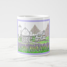 Hilltop Farm Jumbo Size Mugg med lila