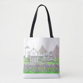 Hilltop Farm Tote Bag Tygkasse