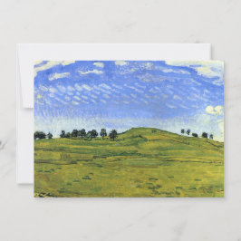 Hilly Ligcape with Ravens (av Ferdinand Hodler) Kort