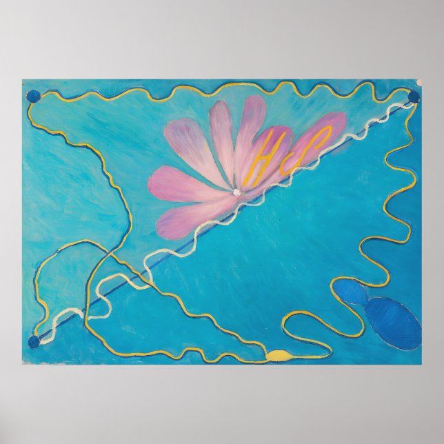 Hilma af Kint - Eros Series 1 Poster (Framsidan)