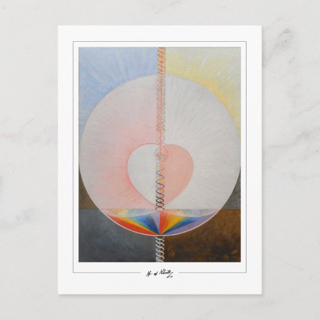 Hilma af Klint #103 - Finkonst Vykort (Framsida)