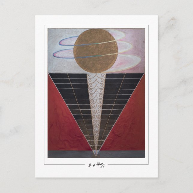 Hilma af Klint #142 - Fine Art Vykort (Framsida)
