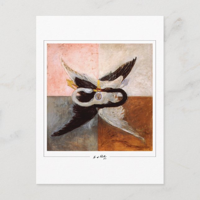 Hilma af Klint #143 - Fine Art Vykort (Framsida)