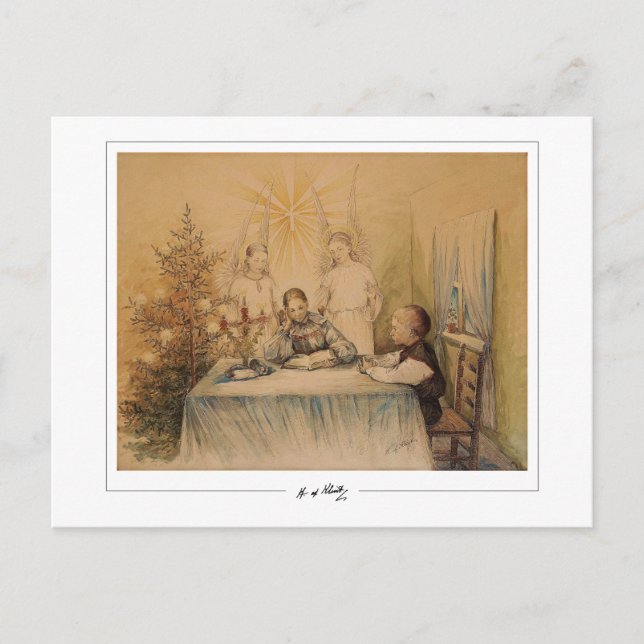 Hilma af Klint #155 - Fine Art Vykort (Framsida)