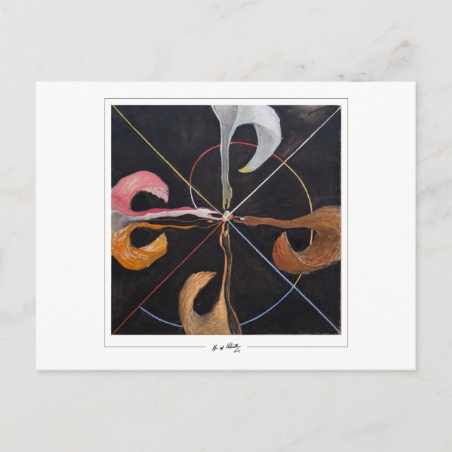 Hilma af Klint #20 - Finkonst Vykort (Framsida)