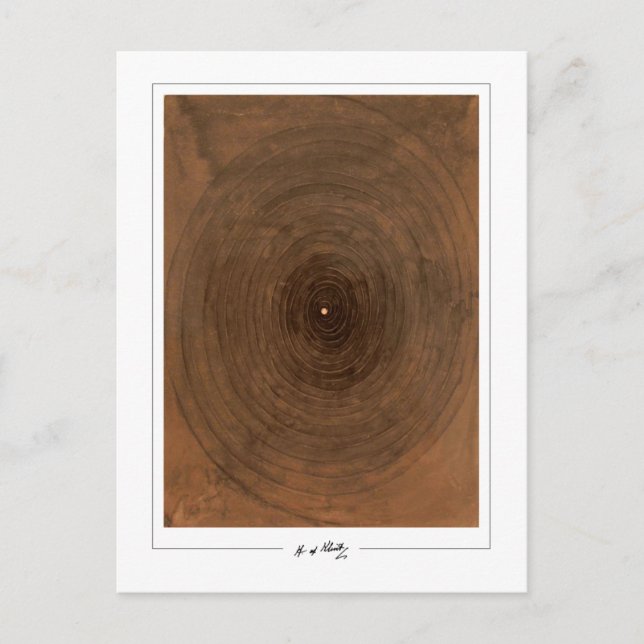 Hilma af Klint #58 - Finkonst Vykort (Framsida)