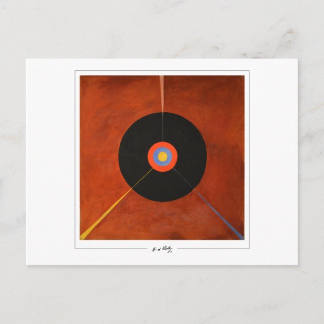 Hilma af Klint #59 - Finkonst Vykort (Framsida)