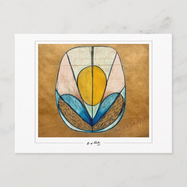 Hilma af Klint #6 - Finkonst Vykort (Framsida)