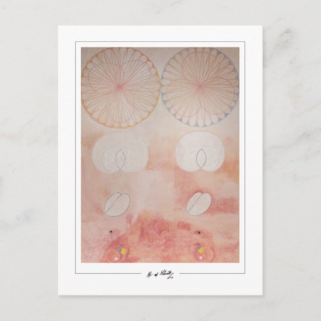 Hilma af Klint #78 - Finkonst Vykort (Framsida)